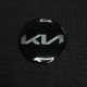 Наклейка для дисків KIA (New) black chrome 56мм