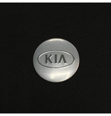 Наклейка для дисків KIA Silver Chrome 56 міліметрів