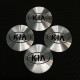 Наклейка для дисків KIA Chrome Black 56 Міліметрів