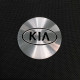Наклейка для дисків KIA Chrome Black 56 Міліметрів