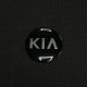 Наклейка для дисків KIA black chrome 56 міліметрів