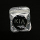 Наклейка для дисків KIA black chrome 56 міліметрів