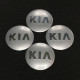 Наклейка для дисків KIA Silver Chrome 56 Міліметрів