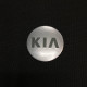 Наклейка для дисків KIA Silver Chrome 56 Міліметрів