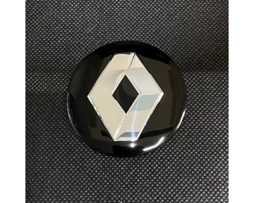 Наклейка для дисків Renault Black Chrome 56 Міліметрів