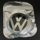 Наклейка для дисків Volkswagen Black Chrome 56 Міліметрів