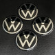 Наклейка для дисків Volkswagen New Black Chrome 56 Міліметрів