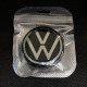 Наклейка для дисків Volkswagen New Black Chrome 56 Міліметрів