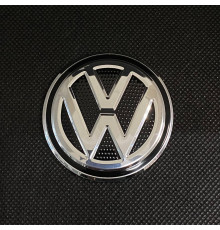 Наклейка для дисків Volkswagen Black Chrome 56 Міліметрів