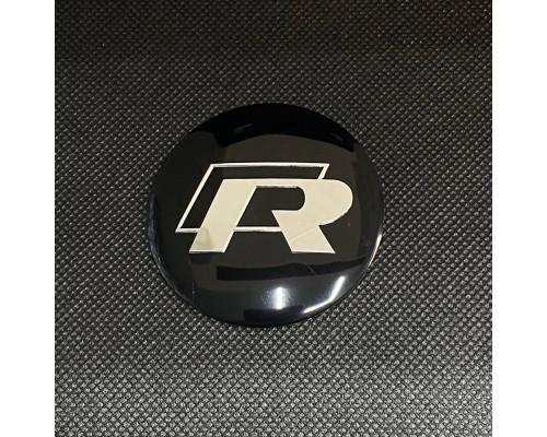 Наклейка для дисків Volkswagen R-Line Black 56 Міліметрів