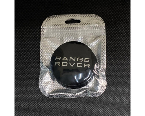 Наклейка для дисків Land Rover Range Rover Black Chrome 56 Міліметрів