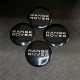 Наклейка для дисків Land Rover Range Rover Black Chrome 56 Міліметрів