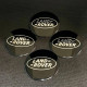 Наклейка для дисків Land Rover Black Chrome 56 Міліметрів