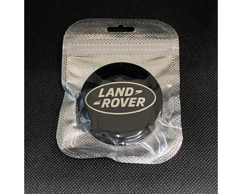 Наклейка для дисків Land Rover Black Chrome 56 Міліметрів