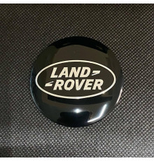 Наклейка для дисків Land Rover Black Chrome 56 Міліметрів