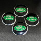Наклейка для дисків Land Rover Black Green 56 Міліметрів