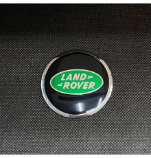 Наклейка для дисків Land Rover Black Green 56 Міліметрів