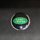 Наклейка для дисків Land Rover Black Green 56 Міліметрів
