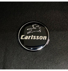 Наклейка для дисків Mercedes-Benz Carlsson Black Chrome   56 Міліметрів