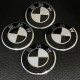 Наклейка для дисків BMW Black White 56 Міліметрів