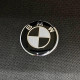 Наклейка для дисків BMW Black White 56 Міліметрів