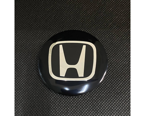 Наклейка для дисків Honda Black Chrome 56 Міліметрів