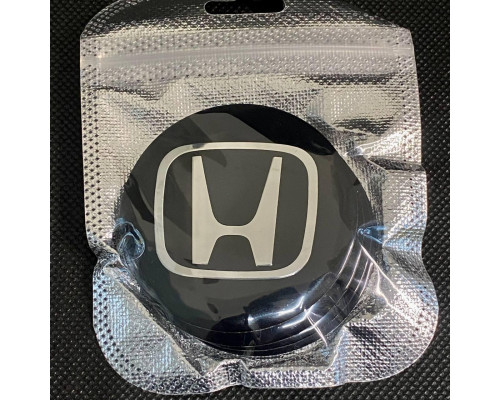 Наклейка для дисків Honda Black Chrome 56 Міліметрів
