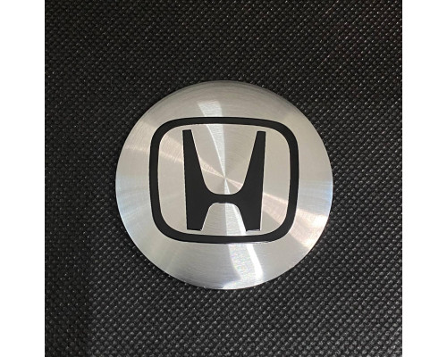 Наклейка для дисків Honda Chrome Black 56 Міліметрів