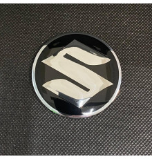 Наклейка для дисків Suzuki Black Chrome 56 Міліметрів