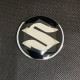 Наклейка для дисків Suzuki Black Chrome 56 Міліметрів
