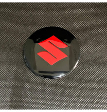 Наклейка для дисків Suzuki Black Red 56 Міліметрів