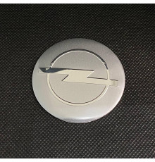 Наклейка для дисків Opel Silver Chrome 56 Міліметрів