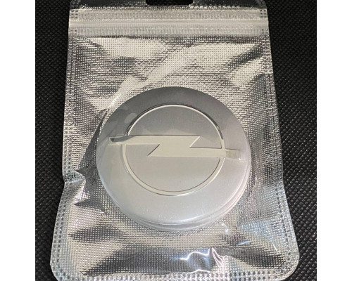 Наклейка для дисків Opel Silver Chrome 56 Міліметрів