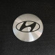 Наклейка для дисків Hyundai Chrome Black 56 Міліметрів