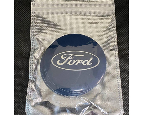 Наклейка для дисків Ford Dark Blue 56 Міліметрів
