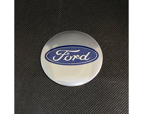 Наклейка для дисків Ford Chrome Dark Blue 56 Міліметрів