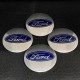 Наклейка для дисків Ford Chrome Dark Blue 56 Міліметрів
