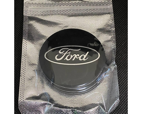Наклейка для дисків Ford Black Chrome 56 Міліметрів