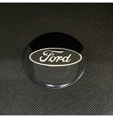 Наклейка для дисків Ford Black Chrome 56 Міліметрів
