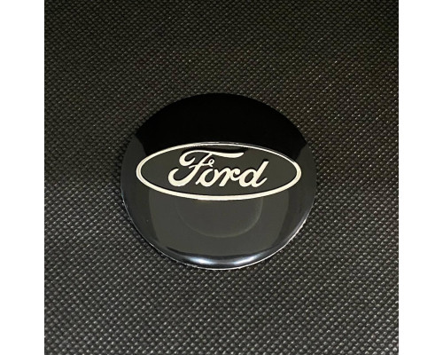 Наклейка для дисків Ford Black Chrome 56 Міліметрів