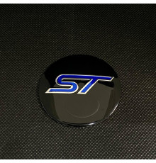 Наклейка для дисків Ford ST Black Blue 56 Міліметрів