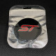 Наклейка для дисків Ford ST Black Red 56 Міліметрів