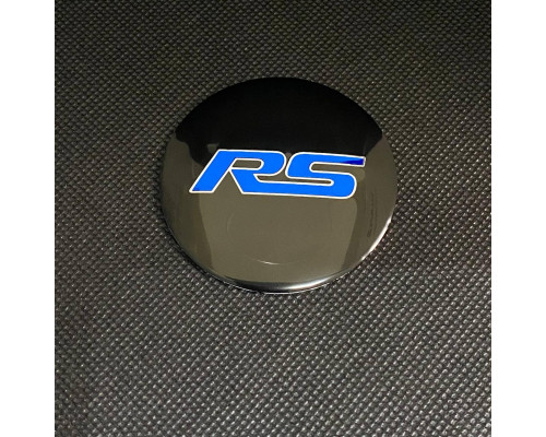Наклейка для дисків Ford RS Black Blue 56 Міліметрів