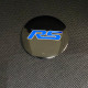 Наклейка для дисків Ford RS Black Blue 56 Міліметрів