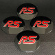 Наклейка для дисків Ford RS Black Red 56 Міліметрів