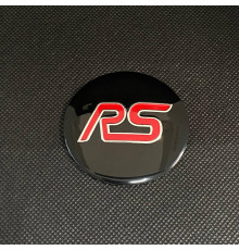 Наклейка для дисків Ford RS Black Red 56 Міліметрів