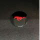 Наклейка для дисків Ford Mustang Black Red 56 Міліметрів