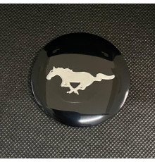 Наклейка для дисків Ford Mustang Black Chrome 56 Міліметрів