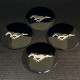 Наклейка для дисків Ford Mustang Black Chrome 56 Міліметрів