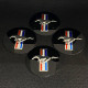 Наклейка для дисків Ford Mustang Black Chrome Old 56 Міліметрів